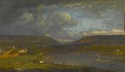 George Inness On the Delaware River Sweden oil painting artist